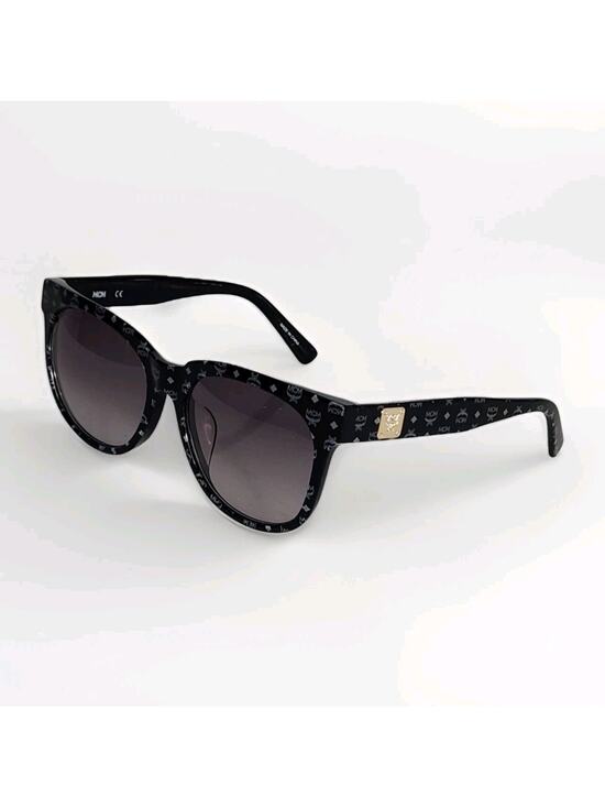 MCM Cat Eye Women\'s Sunglasses Black Visetos Gray Radiant MCM633SAN-006 main image 10
